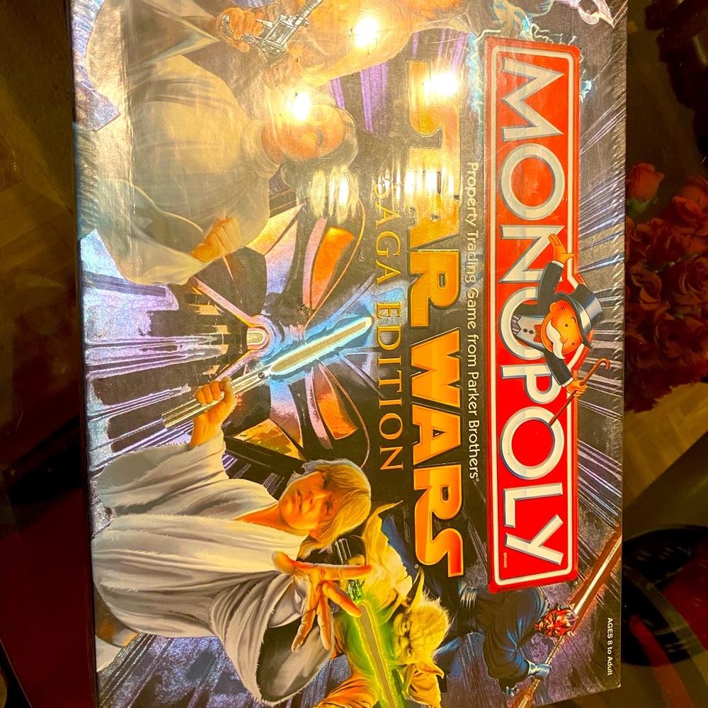 Monopoly Game Star Wars Saga Edition